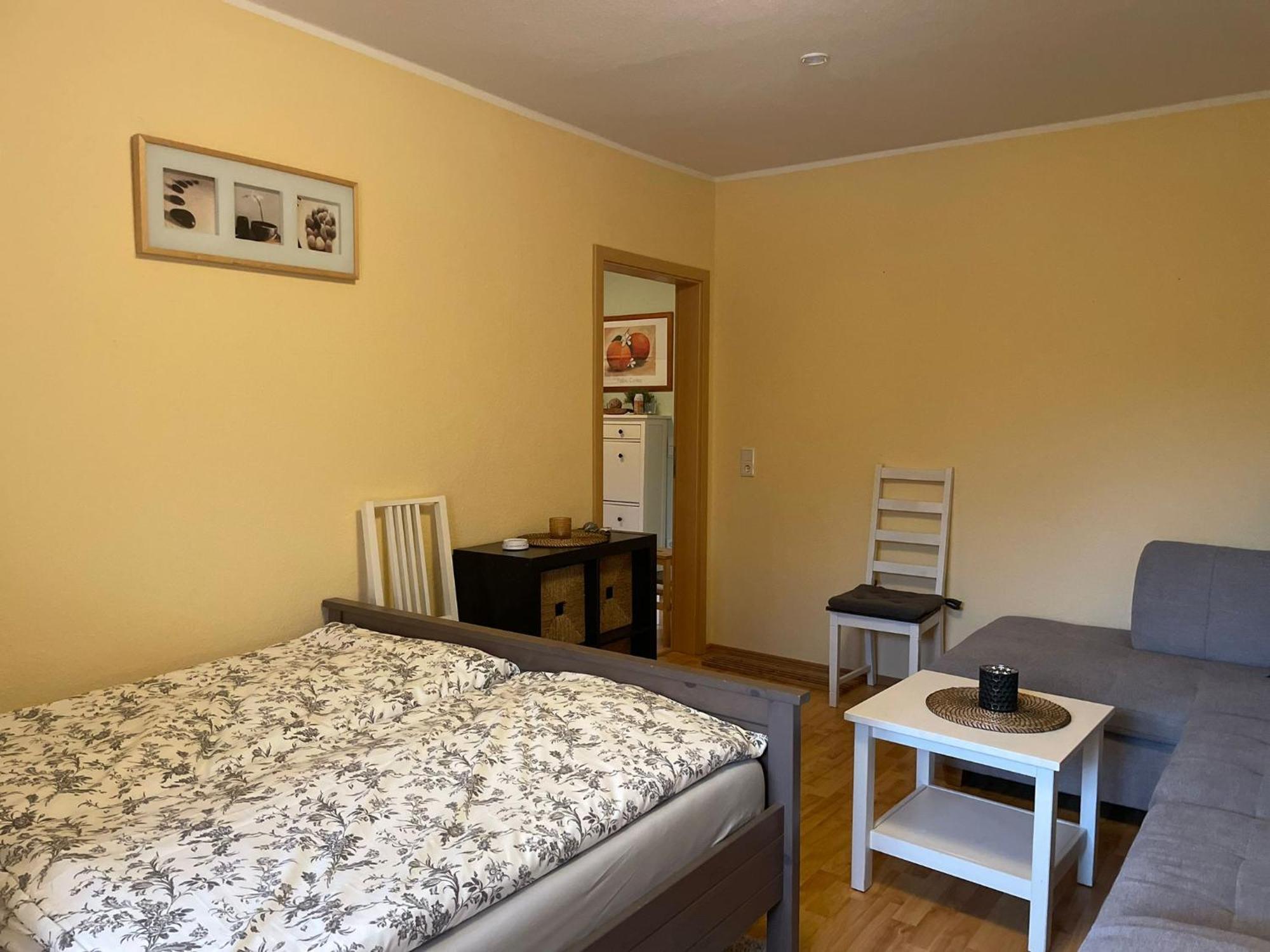 Modernes Apartment Im Gruenen, Mit Park- Und Meer-Naehe 巴德茨维什安 外观 照片