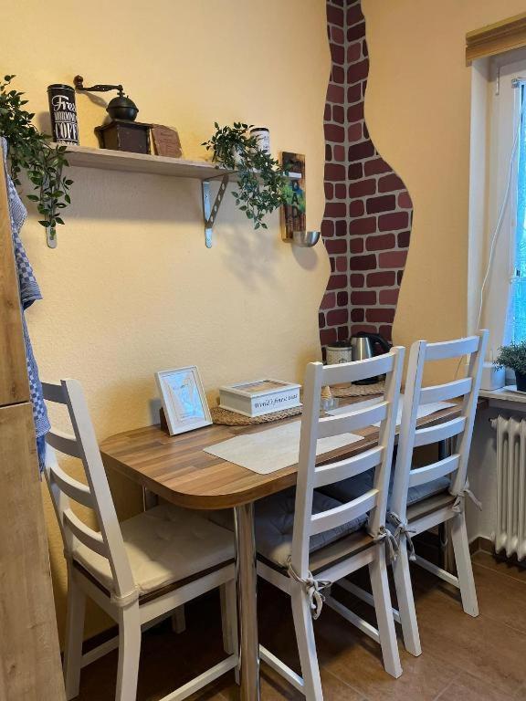Modernes Apartment Im Gruenen, Mit Park- Und Meer-Naehe 巴德茨维什安 外观 照片