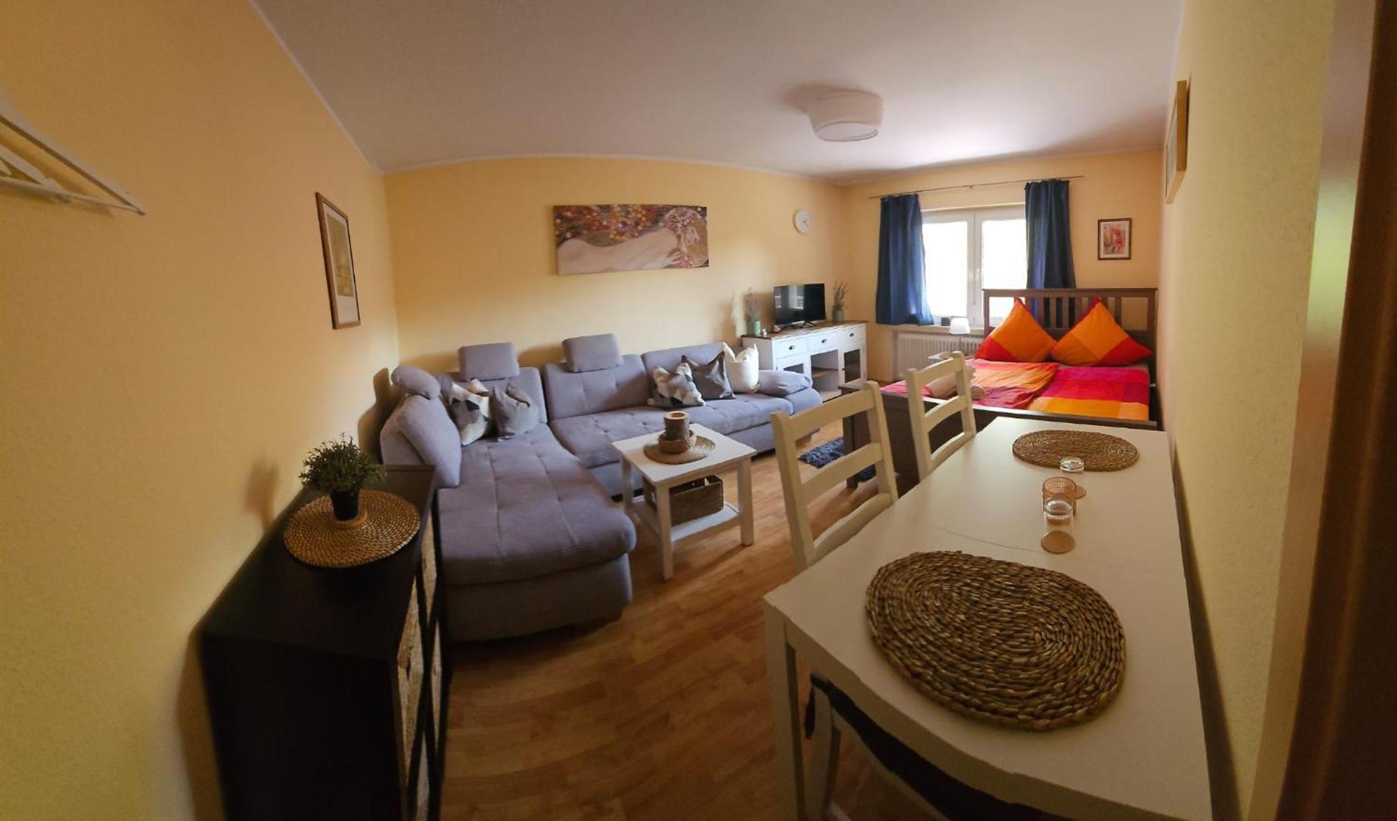 Modernes Apartment Im Gruenen, Mit Park- Und Meer-Naehe 巴德茨维什安 外观 照片