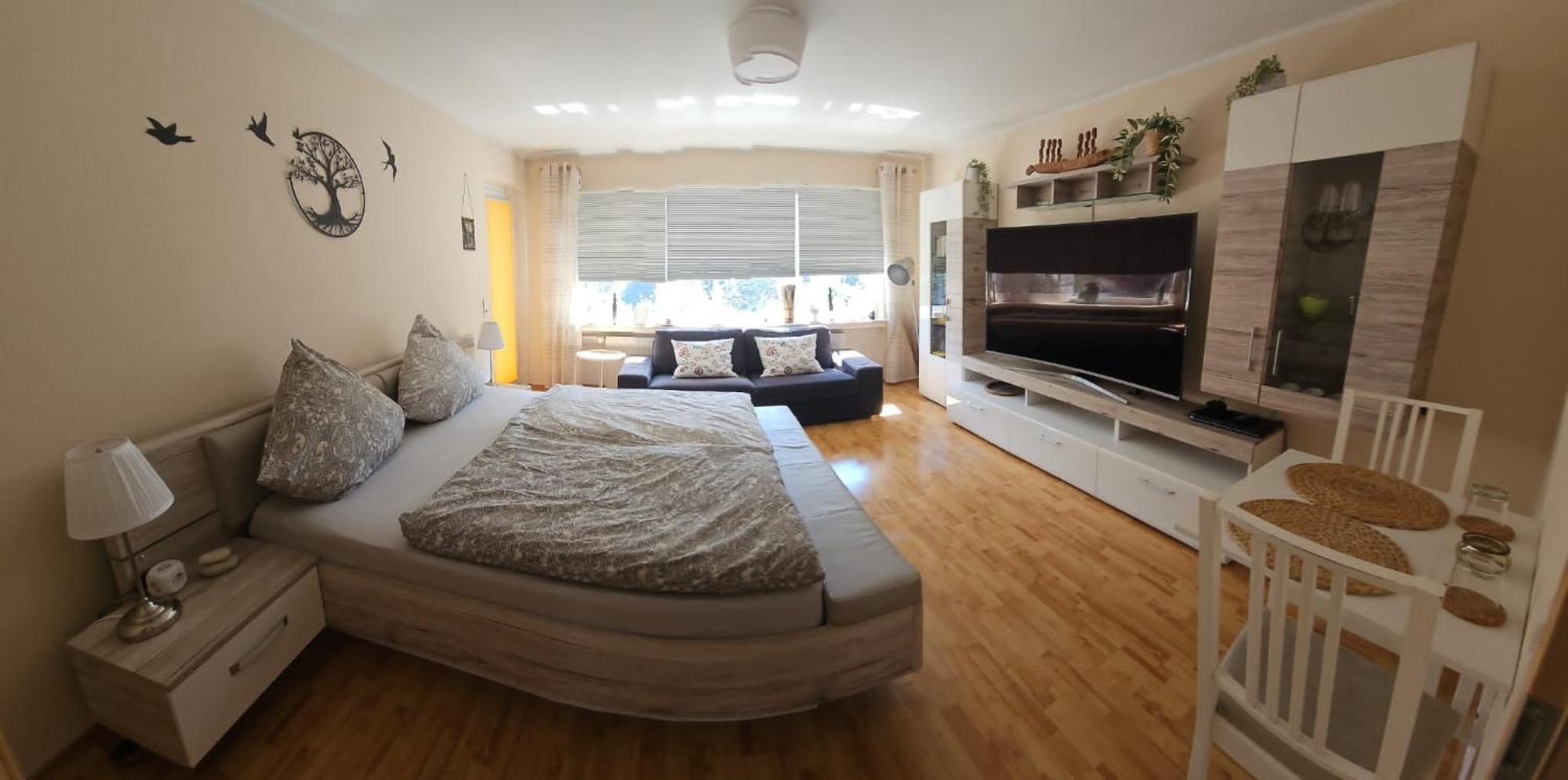 Modernes Apartment Im Gruenen, Mit Park- Und Meer-Naehe 巴德茨维什安 外观 照片