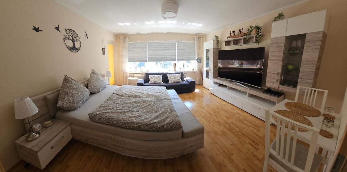 Modernes Apartment Im Gruenen, Mit Park- Und Meer-Naehe 巴德茨维什安 外观 照片